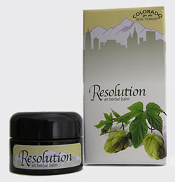 Photo of resolution jar and box